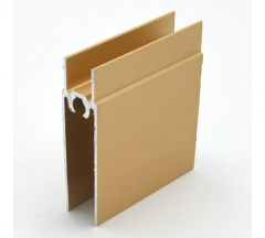 Профиль горизонт.нижний ПРЕМИАЛ золото мат 5900/12шт