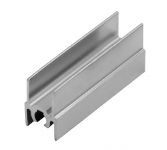 Профиль горизонт.верхний ПРЕМИАЛ  серебро 5900/12шт