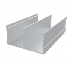 Направляющая верхняя ПРЕМИАЛ хром мат 5900/12шт