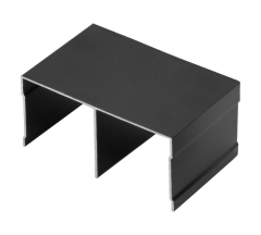 Направляющая верхняя ПРЕМИАЛ черный муар 5900/12шт