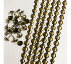 Молдинг декоративный бронза 9,5мм  (1шт=1м)