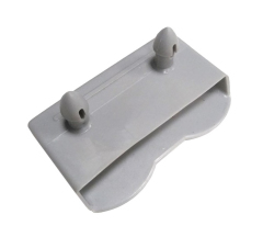 ЛАТОДЕРЖАТЕЛЬ 83*8 глухой серый