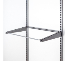 Рамка выдвижная мет 595*430мм серая