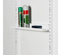 Лоток 597*55мм (на направляющие) белый