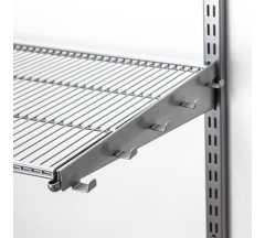 Крючки боковые 420мм серый