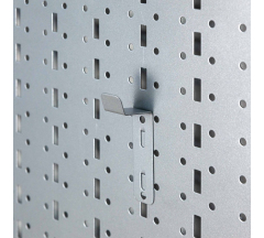 Крючок универсальный 20мм серый