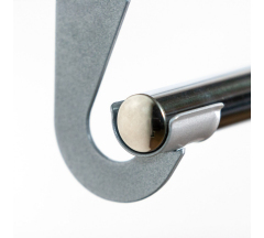 Заглушка штанги 25мм хром