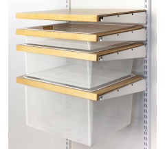 Корзина для мет.рамки 580*427*180мм белая