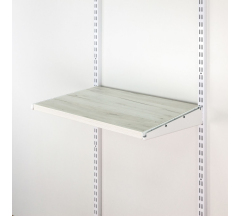 Полка ЛДСП 584*420мм белый дуб