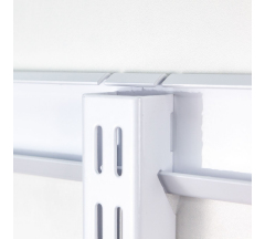 Навесная направляющая 900мм белая