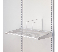 Разделитель проволочной полки 405мм белый