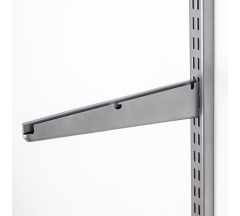 Декоративная заглушка кронштейна 320 лев.серая