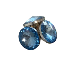 Пуговица COL d6-18 мм голубой