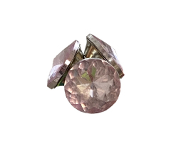 Пуговица COL d4-22 мм розовый